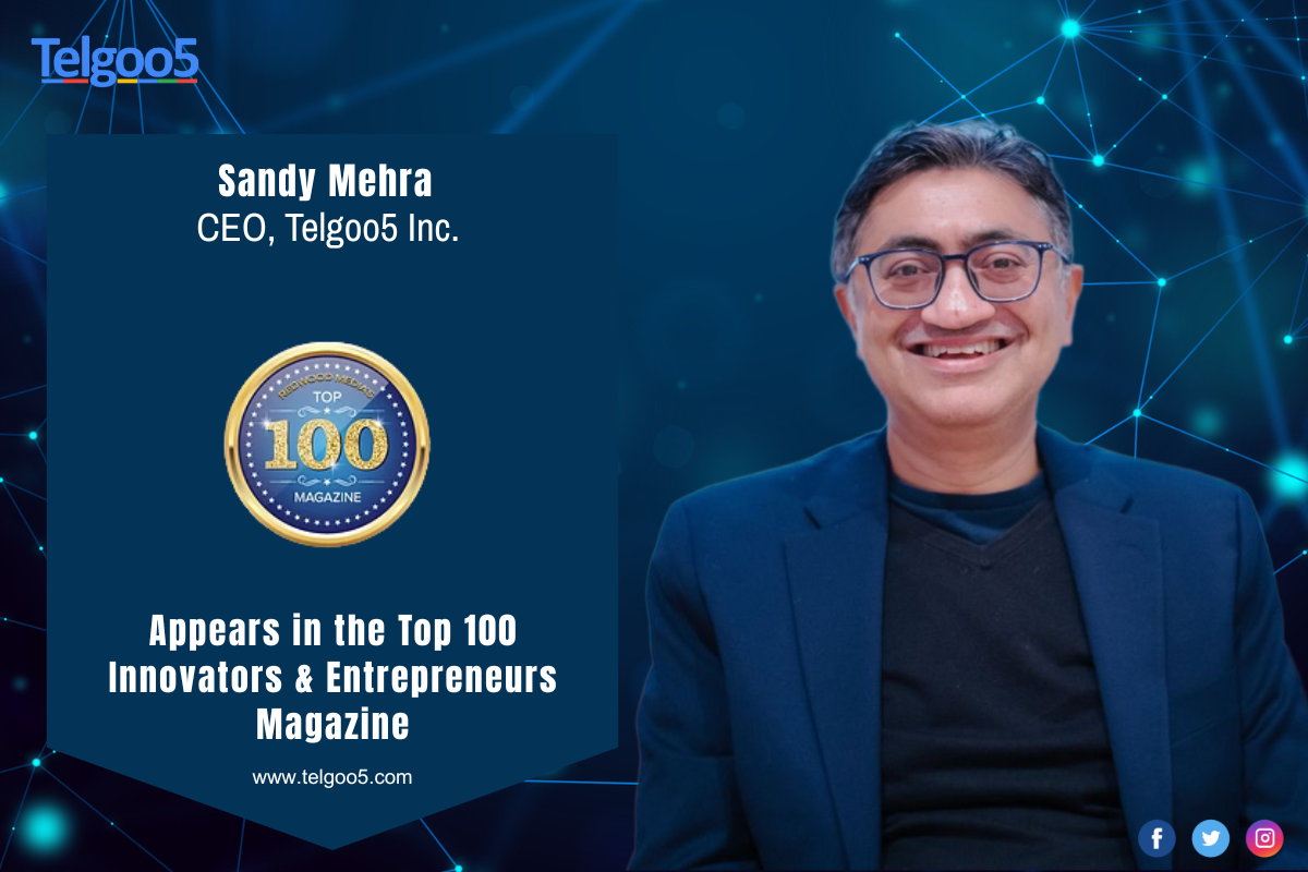 Telgoo5 CEO Sandy Mehra